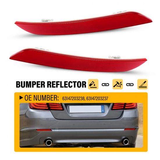 Left Right Rear Bumper Reflector For BMW 528i 535i 550i xDrive F10 2010-2013 EXV
Left Right Rear Bumper Reflector For BMW 528i 535i 550i xDrive F10 2010-2013 EXV