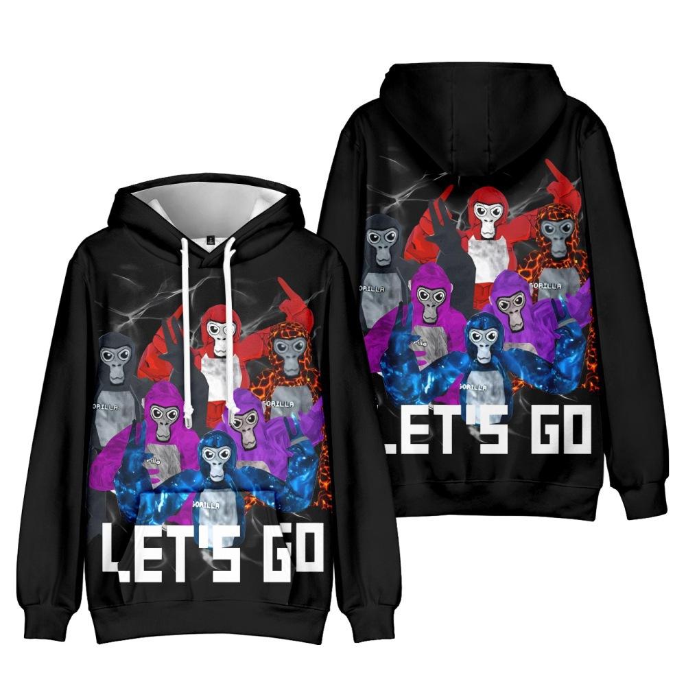 Gorilla Tag Cartoon Hoodie Tie Dye Hoodie Streetwear Printed Hooded Hoody Hoody Men Women Cosplay Sports Pullovers XS
Gorilla Tag Cartoon Hoodie Tie Dye Hoodie Streetwear Printed Hooded Hoody Hoody Men Women Cosplay Sports Pullovers XS