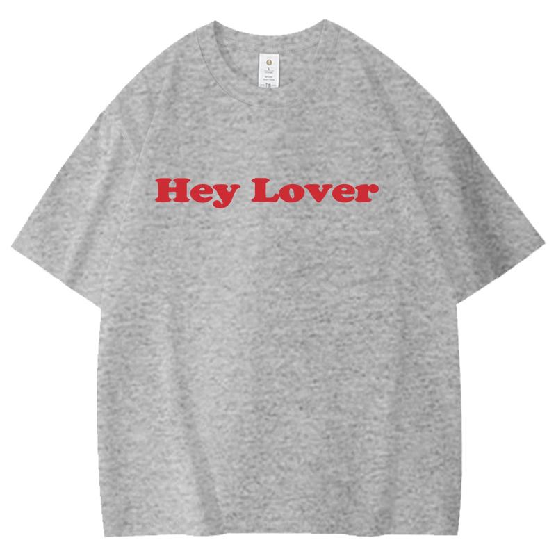 Hey Lover Pattern Couples Cotton Tshirt Street Clothing Harajuku Tops Comfy Soft Personality Large Size Unisex Women T Shirt S
Hey Lover Pattern Couples Cotton Tshirt Street Clothing Harajuku Tops Comfy Soft Personality Large Size Unisex Women T Shirt S