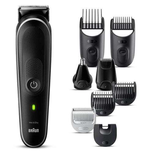 Бритва Braun Body Trimmer Series 5 Body Shaver MGK5420 для мужчин, многофункциональная машинка для стрижки волос, 9 функций в 1. Для ухода за бородой/волосами/ушами/носом. Водонепроницаемая конструкция. Зарядка.
Бритва Braun Body Trimmer Series 5 Body Shaver MGK5420 для мужчин, многофункциональная машинка для стрижки волос, 9 функций в 1. Для ухода за бородой/волосами/ушами/носом. Водонепроницаемая конструкция. Зарядка.