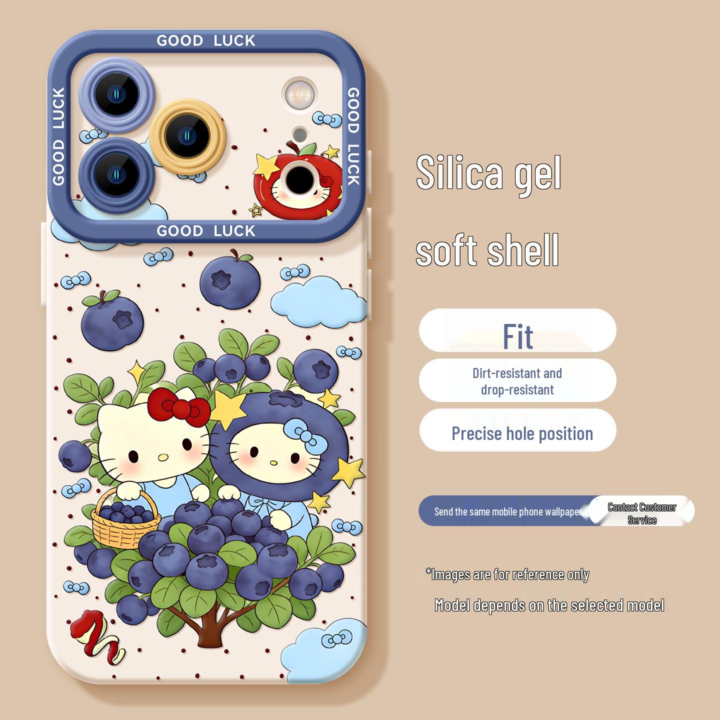 Blueberry Cat Phone Case for Girls - Compatible with iPhone 14/15/16/17 Pro Max Silicone Cover iPhone 13 Mini
Blueberry Cat Phone Case for Girls - Compatible with iPhone 14/15/16/17 Pro Max Silicone Cover iPhone 13 Mini