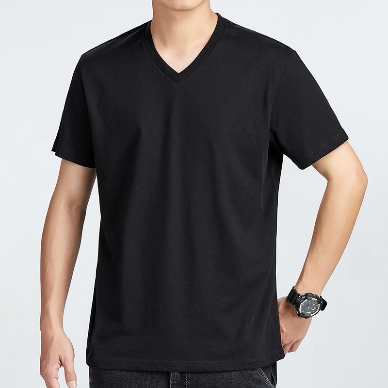 Short Sleeve T-shirt Men s Comfortable Simple Loose Tops V-neck Solid Colors Casual Fashion T Shirts 4XL чорний
Short Sleeve T-shirt Men s Comfortable Simple Loose Tops V-neck Solid Colors Casual Fashion T Shirts 4XL чорний