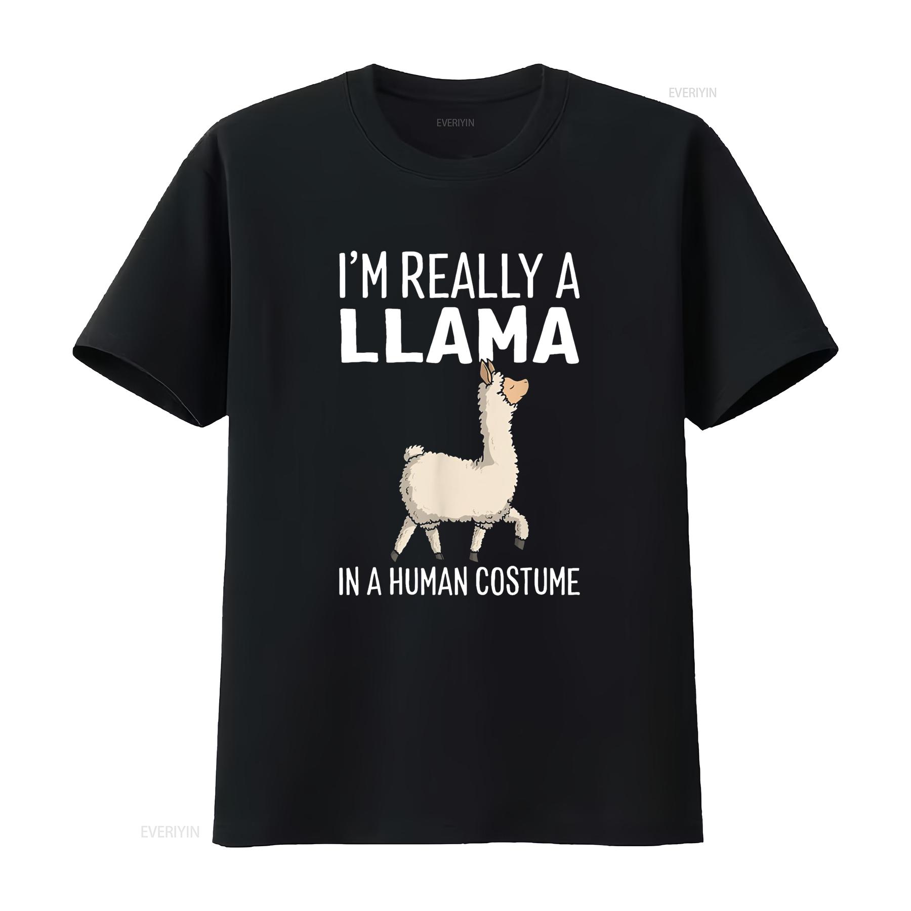 I m Really A Llama In Human Costume Halloween Funny T Shirt vintage Washed streetwear fashion Soft homme Unisex Stretched 4XL
I m Really A Llama In Human Costume Halloween Funny T Shirt vintage Washed streetwear fashion Soft homme Unisex Stretched 4XL