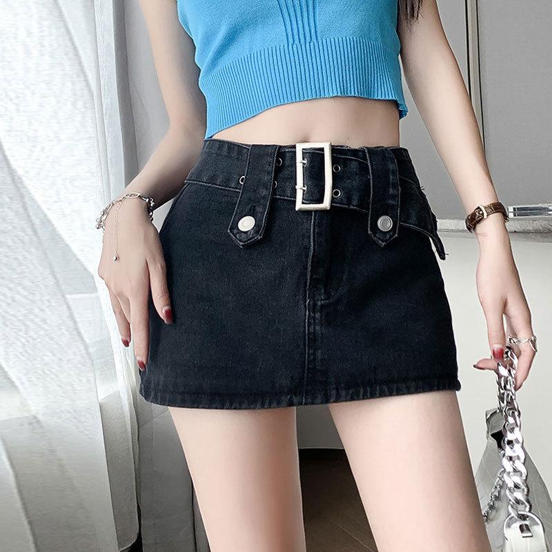 Классическая универсальная износостойкая юбка-бюстье, внешняя, ретро-силуэт, облегающая, суперкороткая юбка, брюки, женская летняя мода, джинсовая короткая юбка 2XL чёрный
Классическая универсальная износостойкая юбка-бюстье, внешняя, ретро-силуэт, облегающая, суперкороткая юбка, брюки, женская летняя мода, джинсовая короткая юбка 2XL чёрный