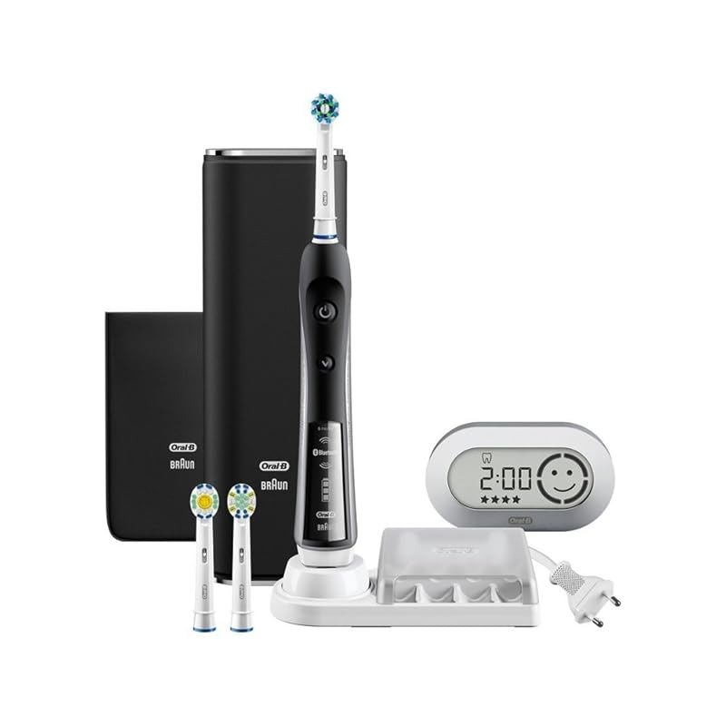 brown Oral B platinum black electric toothbrush Linked to smartphone app black D365356X
brown Oral B platinum black electric toothbrush Linked to smartphone app black D365356X
