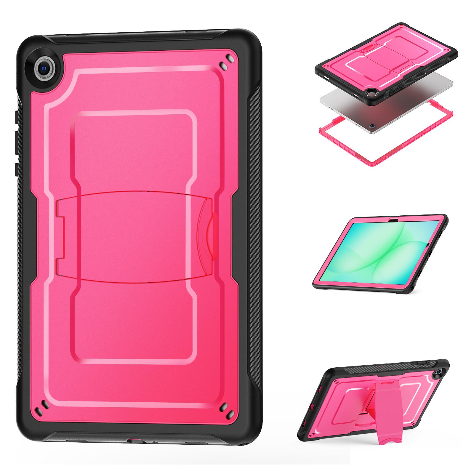 For Samsung Galaxy Tab A11+ / A9+ Case PC + TPE Tablet Cover with Hidden Zinc Alloy Kickstand
For Samsung Galaxy Tab A11+ / A9+ Case PC + TPE Tablet Cover with Hidden Zinc Alloy Kickstand