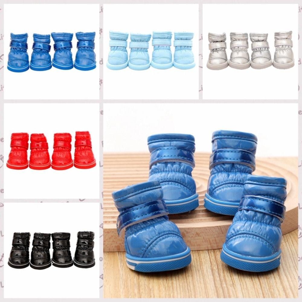 4pcs/set Anti Slip Waterproof Pet Winter Snow Boots Warm Dog Non-slip Boots Autumn
4pcs/set Anti Slip Waterproof Pet Winter Snow Boots Warm Dog Non-slip Boots Autumn