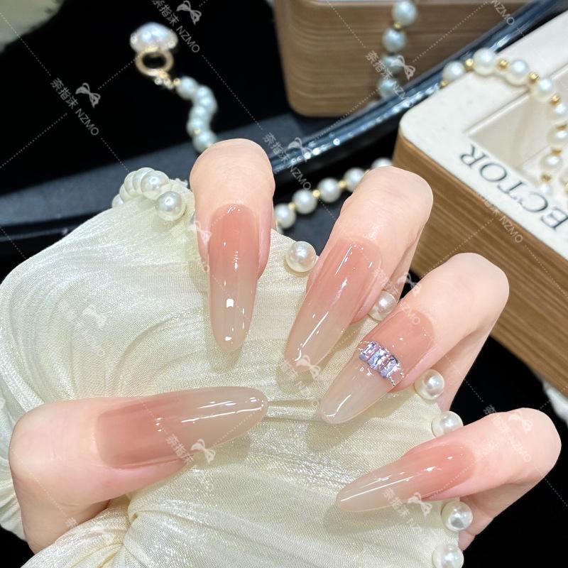 Y46 Ice-Clear Nude Sparkly Rhinestone Handmade Luxury Nails Regular Size (80% suitable)
Y46 Ice-Clear Nude Sparkly Rhinestone Handmade Luxury Nails Regular Size (80% suitable)