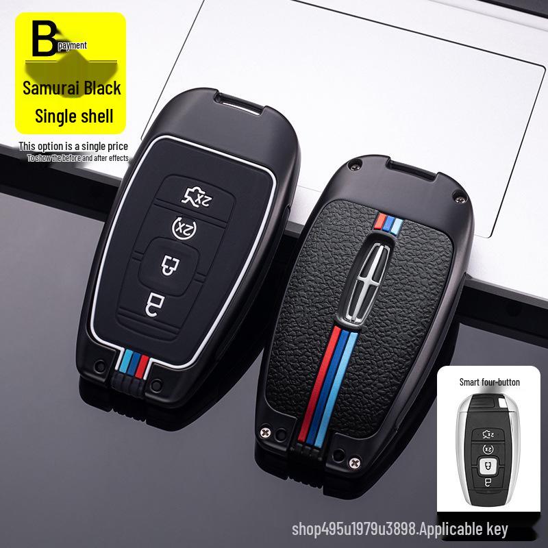 Металлический чехол-накладка для ключа автомобиля для Lincoln Corsair, Navigator, Aviator и Continental Set
Металлический чехол-накладка для ключа автомобиля для Lincoln Corsair, Navigator, Aviator и Continental Set