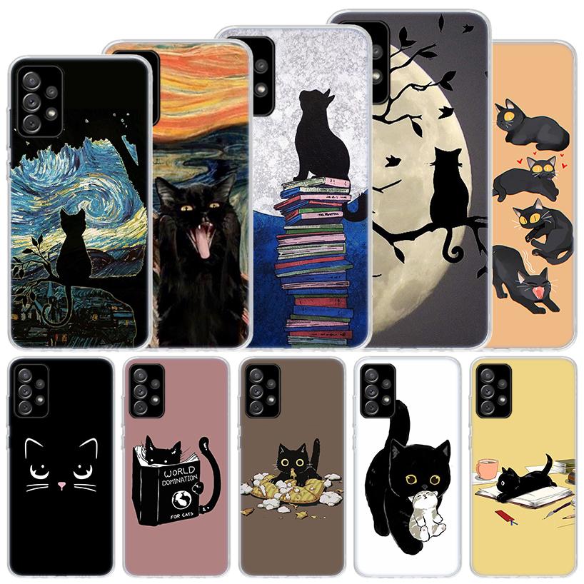 Милый мягкий чехол с изображением черного кота для Samsung Galaxy A52 A53 A32 A22 A12 5G, чехол для телефона A33 A23 A13 A72 A73 A02S A03S A42 Coque S Samsung A02S
Милый мягкий чехол с изображением черного кота для Samsung Galaxy A52 A53 A32 A22 A12 5G, чехол для телефона A33 A23 A13 A72 A73 A02S A03S A42 Coque S Samsung A02S