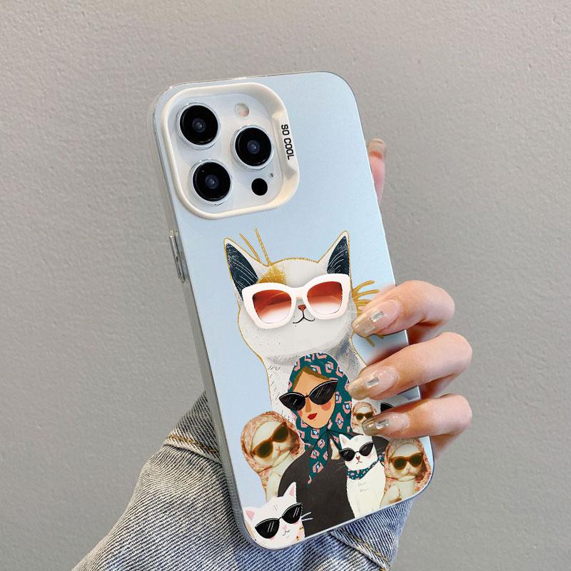 Cartoon Cat And Woman Plaid Pattern Laser Phone Case For iPhone 12 13 Mini 11 Pro Max B17 16 15 14 Pro Max Plus Air ack Covers iphone 13Mini
Cartoon Cat And Woman Plaid Pattern Laser Phone Case For iPhone 12 13 Mini 11 Pro Max B17 16 15 14 Pro Max Plus Air ack Covers iphone 13Mini