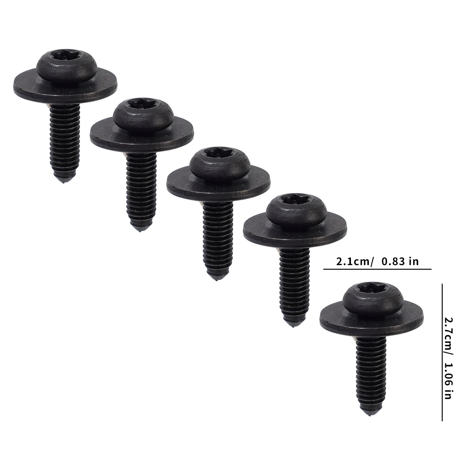 N90683302 Headlight Bracket Screw T30 Star Bolt Auto Fender Fastener Black Carbon Steel Headlamp Mount Retainer Rustproof Parts
N90683302 Headlight Bracket Screw T30 Star Bolt Auto Fender Fastener Black Carbon Steel Headlamp Mount Retainer Rustproof Parts