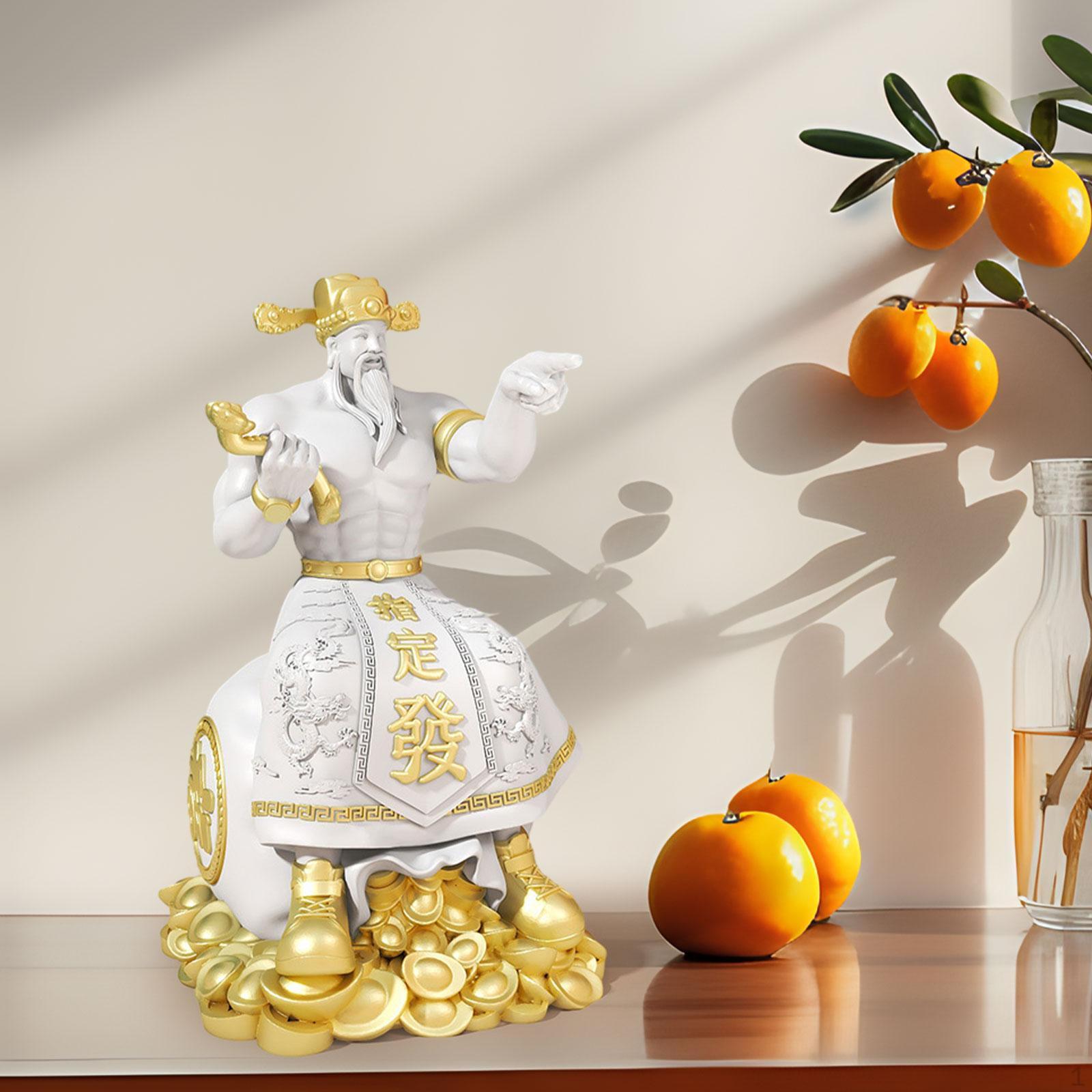 Статуя Цай Шэня, фигурки, декор по фэн-шуй, Бог удачи для офиса, дома, гостиной белый
Статуя Цай Шэня, фигурки, декор по фэн-шуй, Бог удачи для офиса, дома, гостиной белый