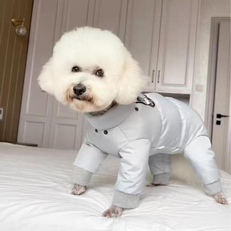 Pet cat and dog winter clothing thickened cold-proof cotton clothing Teddy Bigbear dog puppy traction buckle warm cotton-padded clothing xxl chest 55 back 45 is about 7-8.5kg
Pet cat and dog winter clothing thickened cold-proof cotton clothing Teddy Bigbear dog puppy traction buckle warm cotton-padded clothing xxl chest 55 back 45 is about 7-8.5kg