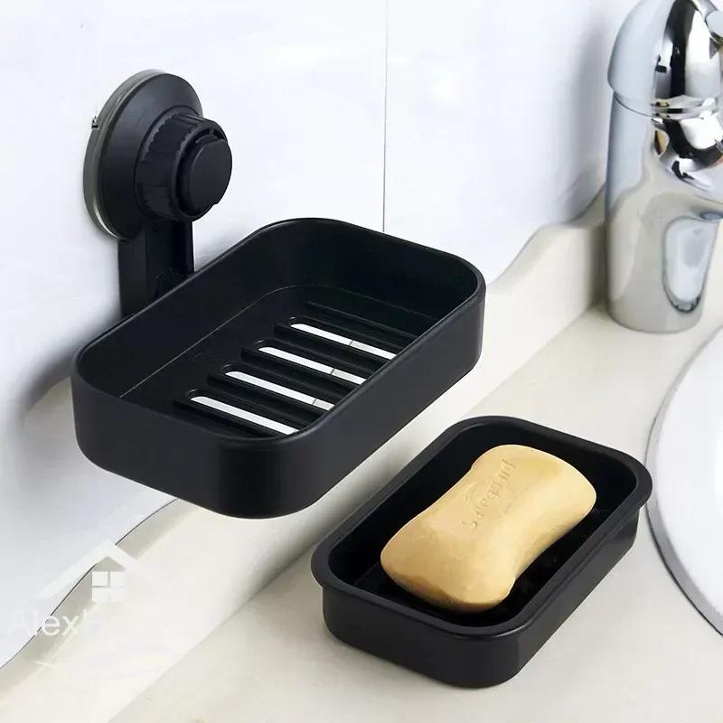 Soap Box Drain Soap Holder Box Bathroom Shower Soap Holder Sponge Storage Tray Creative Sucker Water-free Storage Box
Soap Box Drain Soap Holder Box Bathroom Shower Soap Holder Sponge Storage Tray Creative Sucker Water-free Storage Box