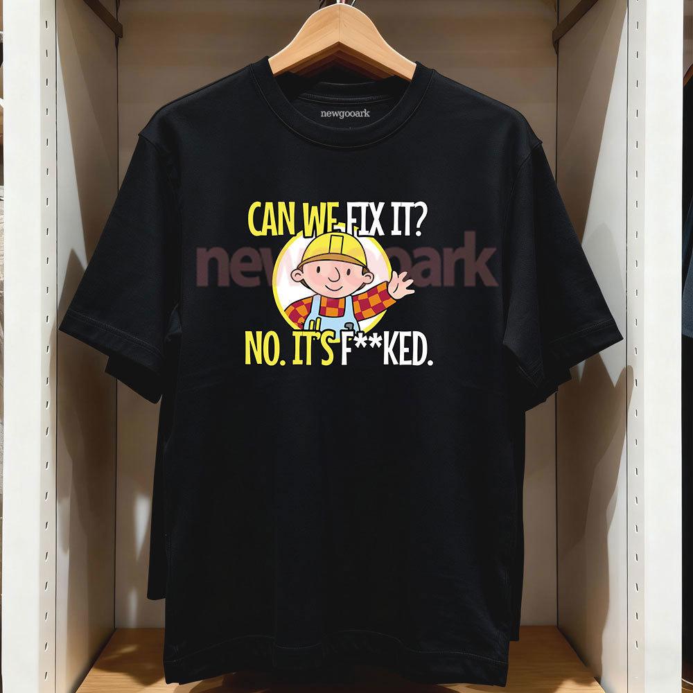 Bob The Builder Engineering Cartoon Boy Tshirt Woman Man Casual Cotton Graphic T Shirts Creative Streetwear Camisetas Adult 4XL
Bob The Builder Engineering Cartoon Boy Tshirt Woman Man Casual Cotton Graphic T Shirts Creative Streetwear Camisetas Adult 4XL