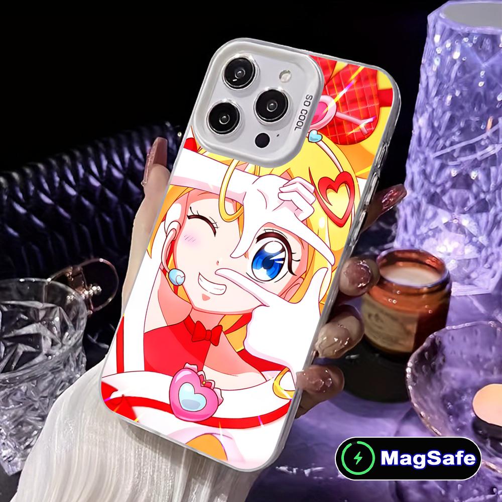 Sakura Uta Cure Idol White Translucent MagSafe Mobile Phone Case for iPhone 17 16 15 14 13 12 11 X XR XS Air Pro Max Plus Cover iPhone 15 Pro Max
Sakura Uta Cure Idol White Translucent MagSafe Mobile Phone Case for iPhone 17 16 15 14 13 12 11 X XR XS Air Pro Max Plus Cover iPhone 15 Pro Max