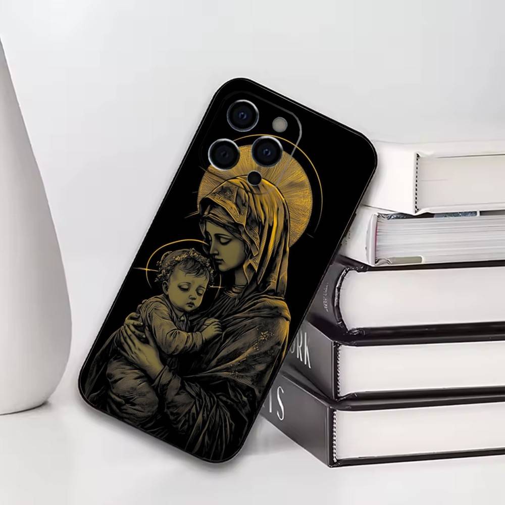 Virgin De Guadalupe Virgen Mary Slim Black Phone Case For iPhone17,16,15,14,13,12,11 Plus,Pro Others Soft Black Cover iPhone13PRO
Virgin De Guadalupe Virgen Mary Slim Black Phone Case For iPhone17,16,15,14,13,12,11 Plus,Pro Others Soft Black Cover iPhone13PRO
