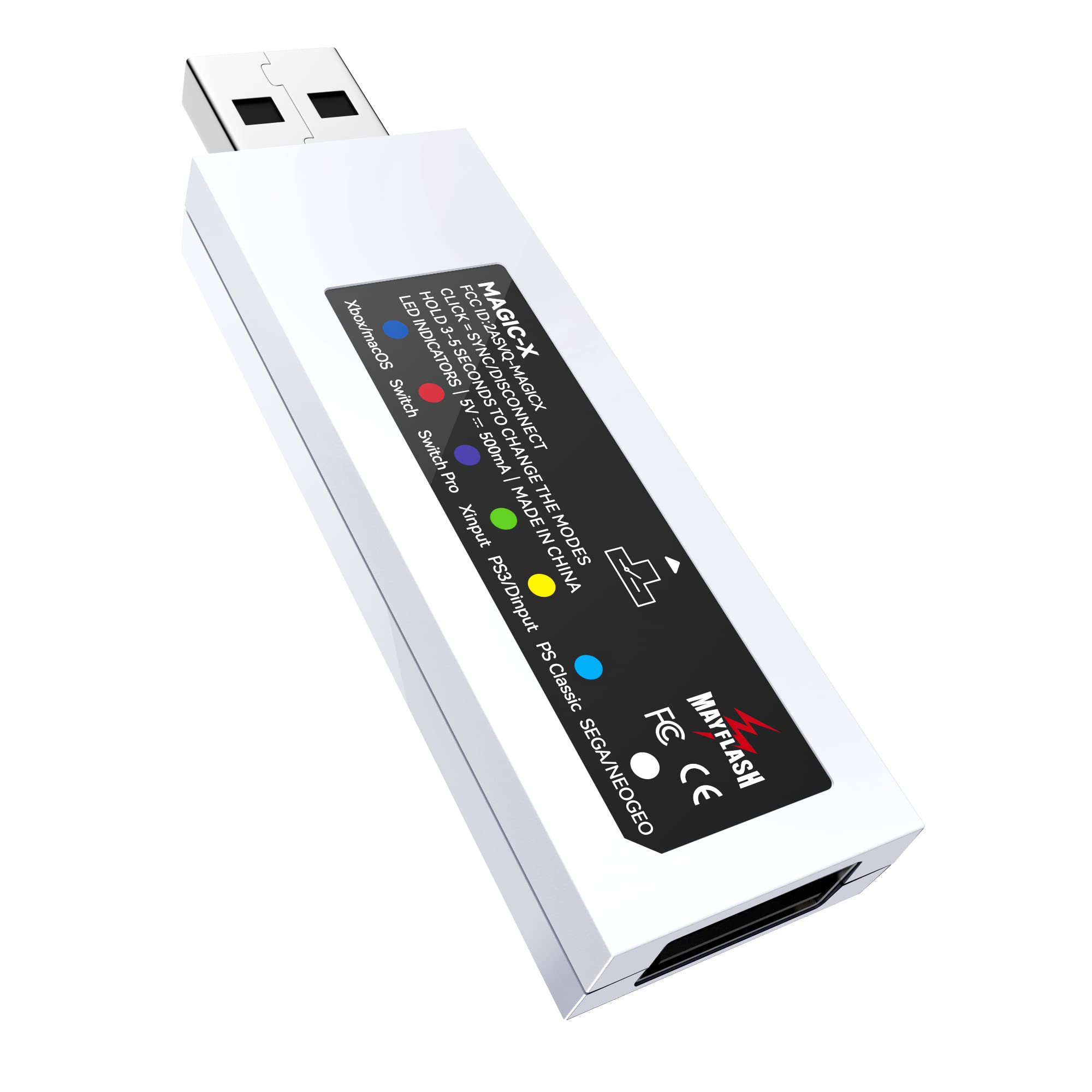 Адаптер USB для контролера Mayflash MAGIC X Бездротовий Xbox Series Xbox One Switch macOS Windows Raspberry Pi PS3 Neogeo Mini SEGA PS Classic Японський
Адаптер USB для контролера Mayflash MAGIC X Бездротовий Xbox Series Xbox One Switch macOS Windows Raspberry Pi PS3 Neogeo Mini SEGA PS Classic Японський