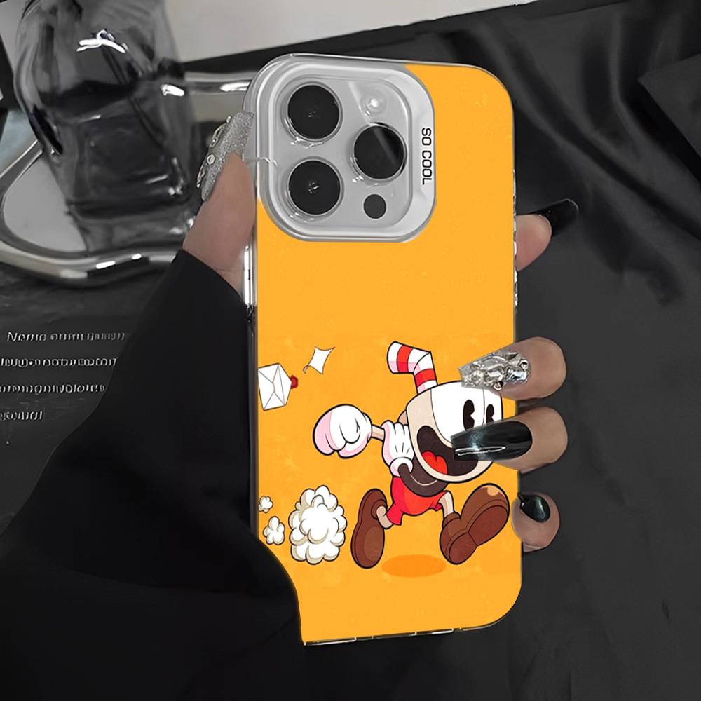 Cute Cuphead Phone Case For IPhone 17 16 15 14 11 12 13 Pro Max Plus Pro Colored Silver Cover iPhone 14 pro
Cute Cuphead Phone Case For IPhone 17 16 15 14 11 12 13 Pro Max Plus Pro Colored Silver Cover iPhone 14 pro