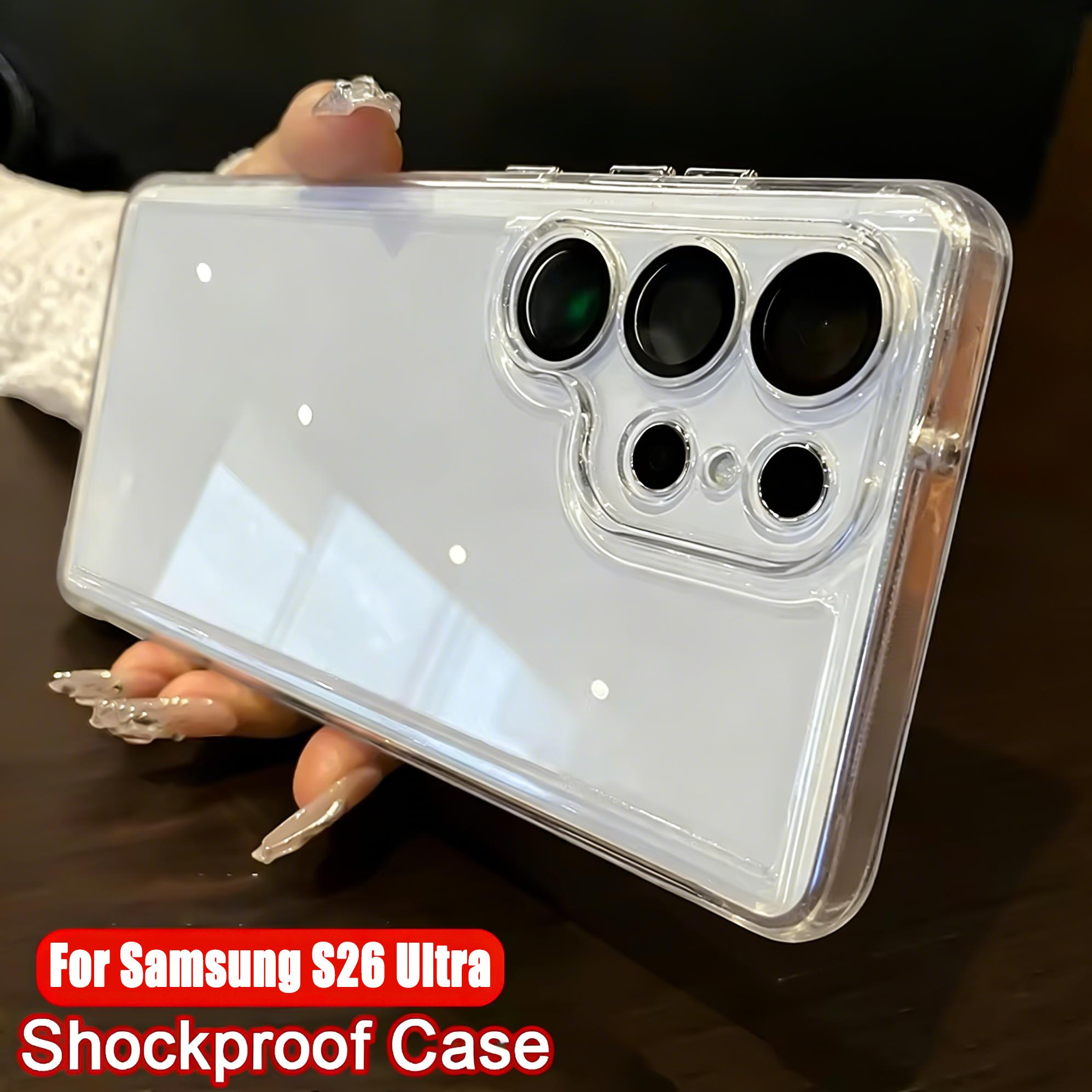 Ultra-Thin Transparent Phone Case For Samsung S26 Ultra S24 Plus S23 FE S22 S21 S20 S25Edge S25 Ultra Shockproof Protector Cover Galaxy S24
Ultra-Thin Transparent Phone Case For Samsung S26 Ultra S24 Plus S23 FE S22 S21 S20 S25Edge S25 Ultra Shockproof Protector Cover Galaxy S24