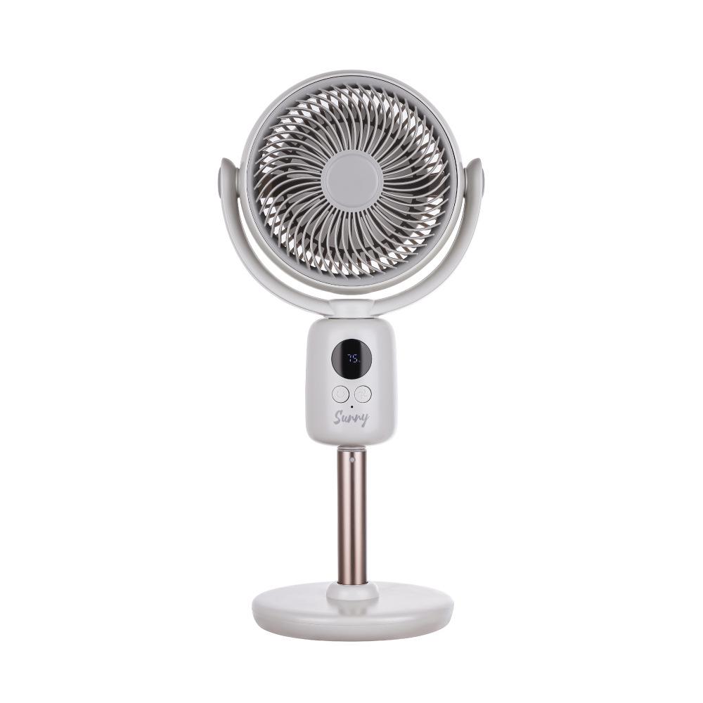 Retractable Swivel Head Five-Speed Desktop Fan with Smart Digital Display for Dorm or Office. серый
Retractable Swivel Head Five-Speed Desktop Fan with Smart Digital Display for Dorm or Office. серый