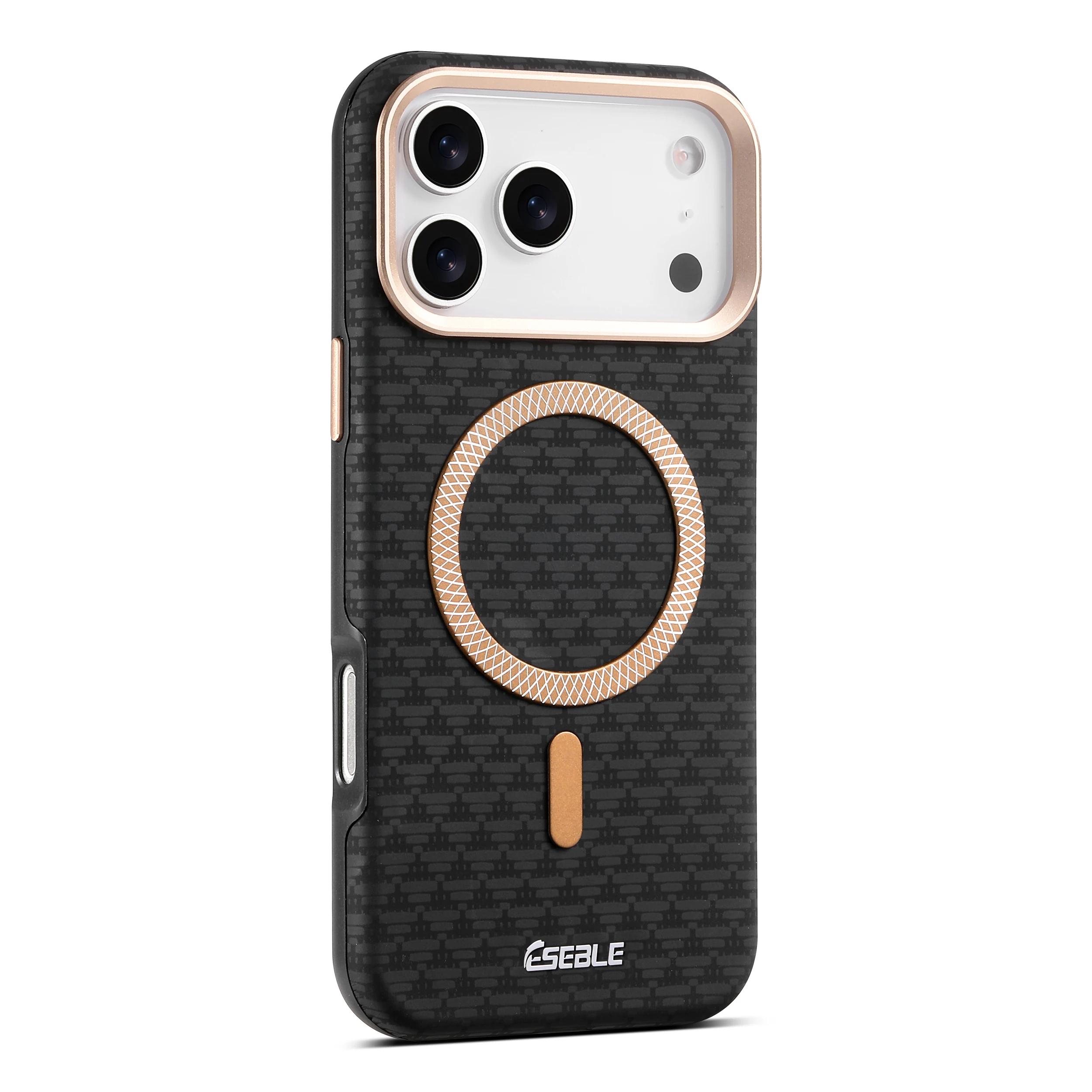 For Magsafe Wireless Charging Luxury Leather Case For iPhone 17 Pro Max Air 17Pro Magnetic Fiber Texture Magnetic Cover Etui iPhone17 Pro чорний
For Magsafe Wireless Charging Luxury Leather Case For iPhone 17 Pro Max Air 17Pro Magnetic Fiber Texture Magnetic Cover Etui iPhone17 Pro чорний