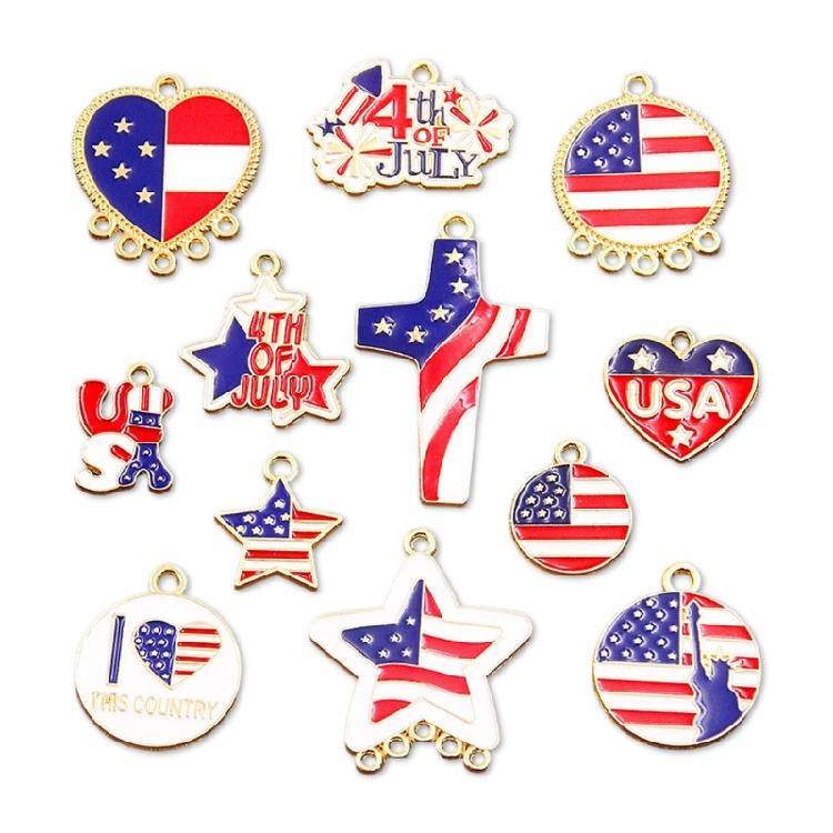 Alloy Craft Charm Artistic Jewelry Component Independence Day Theme Necklace Making Accessory Suitable for Regular Use 1
Alloy Craft Charm Artistic Jewelry Component Independence Day Theme Necklace Making Accessory Suitable for Regular Use 1