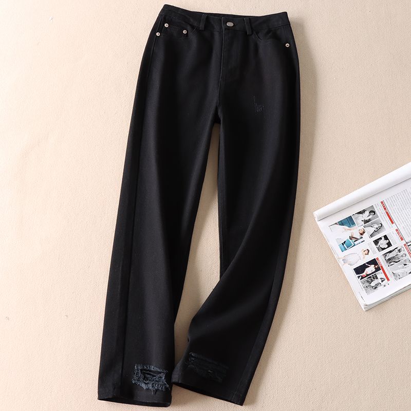 A15 200 Модные джинсы галифе с высокой талией и прорезями Black M
A15 200 Модные джинсы галифе с высокой талией и прорезями Black M