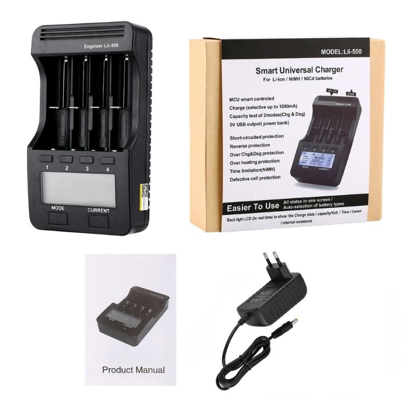 18650 Battery Charging Station 4 Slots Charging Safety Fast Charge 26650 Rechargeable Battery Charging With LCD Screen Display 1
18650 Battery Charging Station 4 Slots Charging Safety Fast Charge 26650 Rechargeable Battery Charging With LCD Screen Display 1