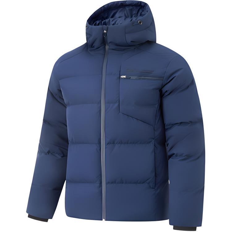 Li Ning Fitness Series Simple Warm Hooded Down Jacket Men Outerwear Deep-Navy AYMU559-4 XL
Li Ning Fitness Series Simple Warm Hooded Down Jacket Men Outerwear Deep-Navy AYMU559-4 XL