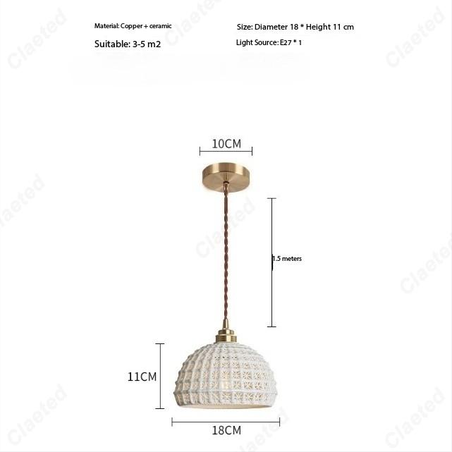 European Modern Minimalist LED Brass Ceramic Chandelier Living Room Dining Room Corridor Bedroom Bedside Lighting E27 No light bulb
European Modern Minimalist LED Brass Ceramic Chandelier Living Room Dining Room Corridor Bedroom Bedside Lighting E27 No light bulb