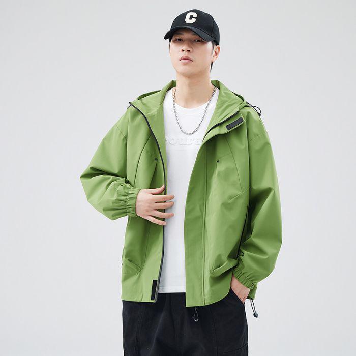 Men s 2026 Autumn/Winter Trendy Patchwork Hooded Windbreaker Jacket 3XL колір зеленого яблука
Men s 2026 Autumn/Winter Trendy Patchwork Hooded Windbreaker Jacket 3XL колір зеленого яблука