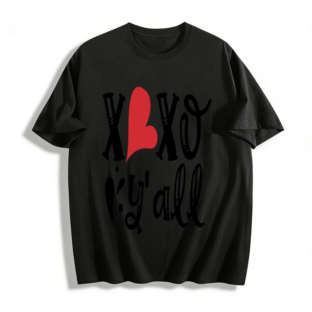 XOXO Heart Print Casual Tshirt Unisex Daily Wear Top Pure cotton T-shirt XXS
XOXO Heart Print Casual Tshirt Unisex Daily Wear Top Pure cotton T-shirt XXS
