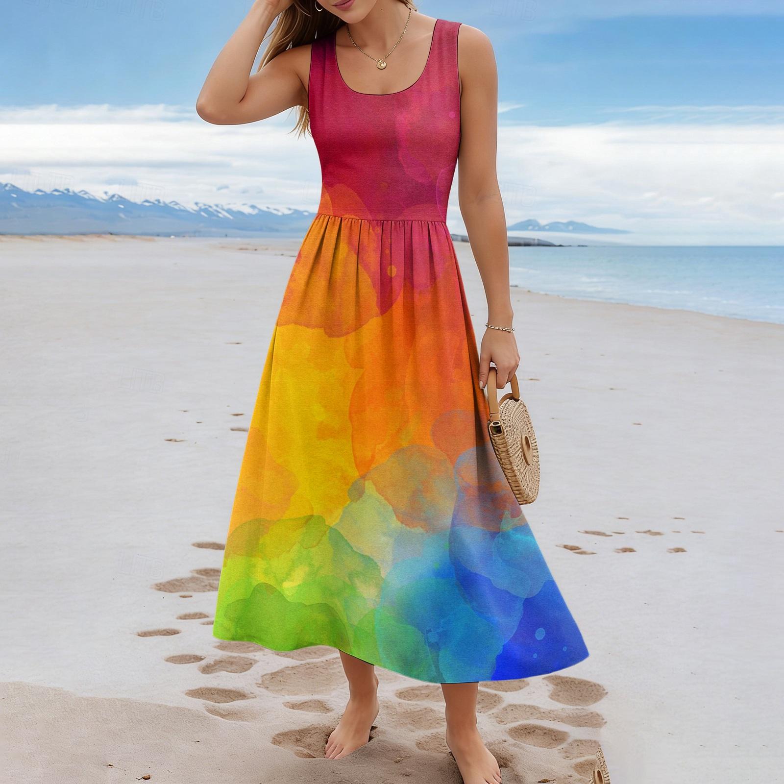 Sleeveless Dress for Women Maxi Dresses for Women Spring Dresses for Women Summer Dresses for Women Flowy Casual Style XL жовтий
Sleeveless Dress for Women Maxi Dresses for Women Spring Dresses for Women Summer Dresses for Women Flowy Casual Style XL жовтий
