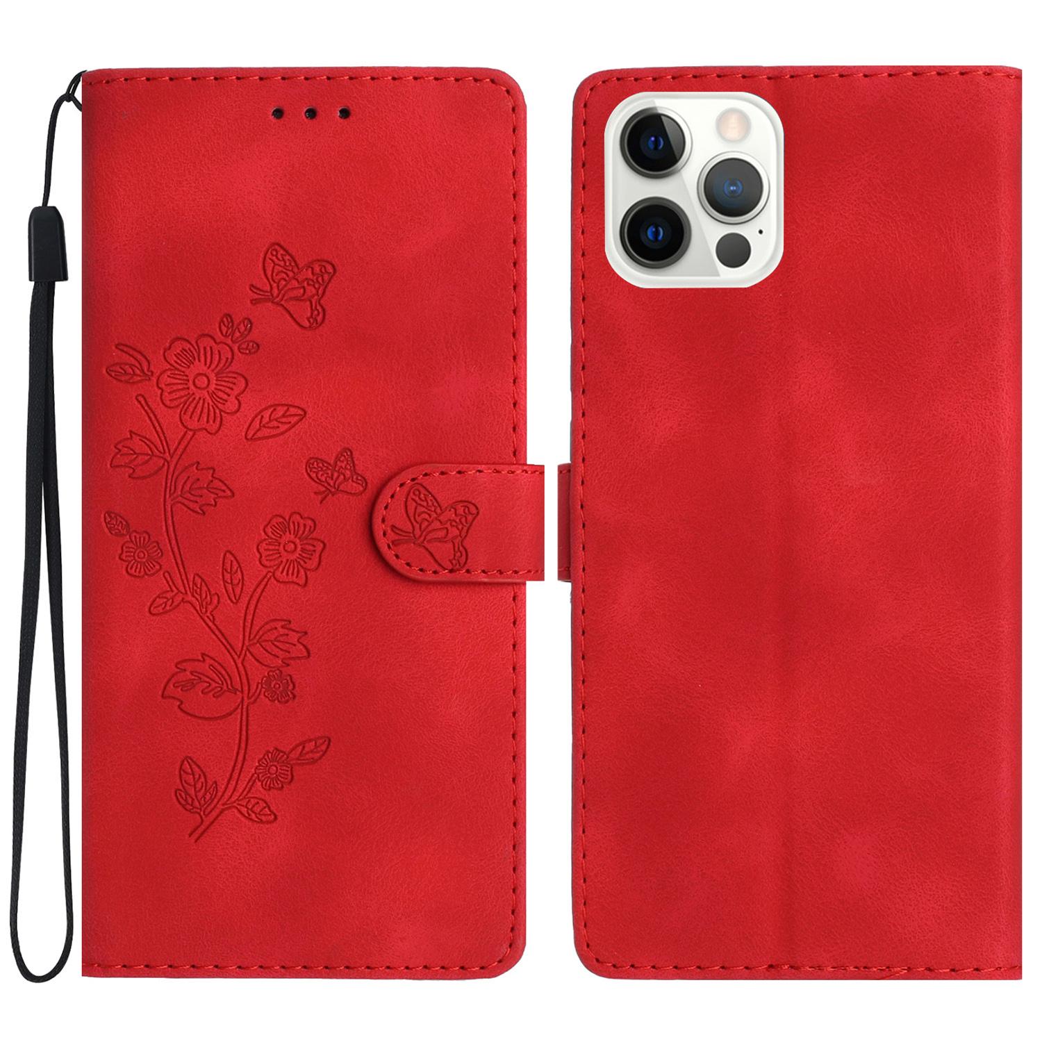 For iPhone 13 Pro Max 6.7 inch Flower Imprint Protection Shell Leather Wallet Stand Phone Case Red
For iPhone 13 Pro Max 6.7 inch Flower Imprint Protection Shell Leather Wallet Stand Phone Case Red