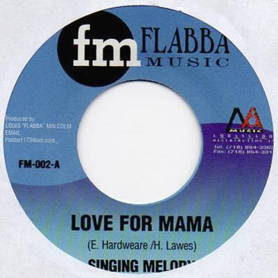 7-дюймовая пластинка SINGING MELODY - Love For Mama FM002 Flabba Music 2001 Ямайка Регги, Ска и Даб Б/У
7-дюймовая пластинка SINGING MELODY - Love For Mama FM002 Flabba Music 2001 Ямайка Регги, Ска и Даб Б/У