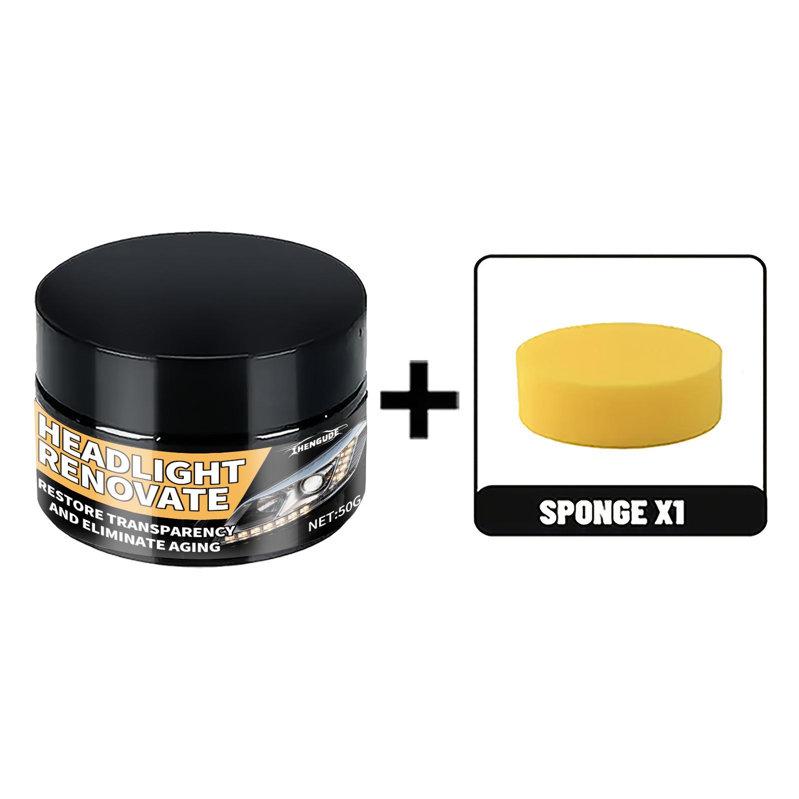 Car Headlight Repair and Polishing Kit, Headlight Scratch Removal and Repair Cleaning Paste, Oxidation Removal Headlight Polishing Liquid
Car Headlight Repair and Polishing Kit, Headlight Scratch Removal and Repair Cleaning Paste, Oxidation Removal Headlight Polishing Liquid