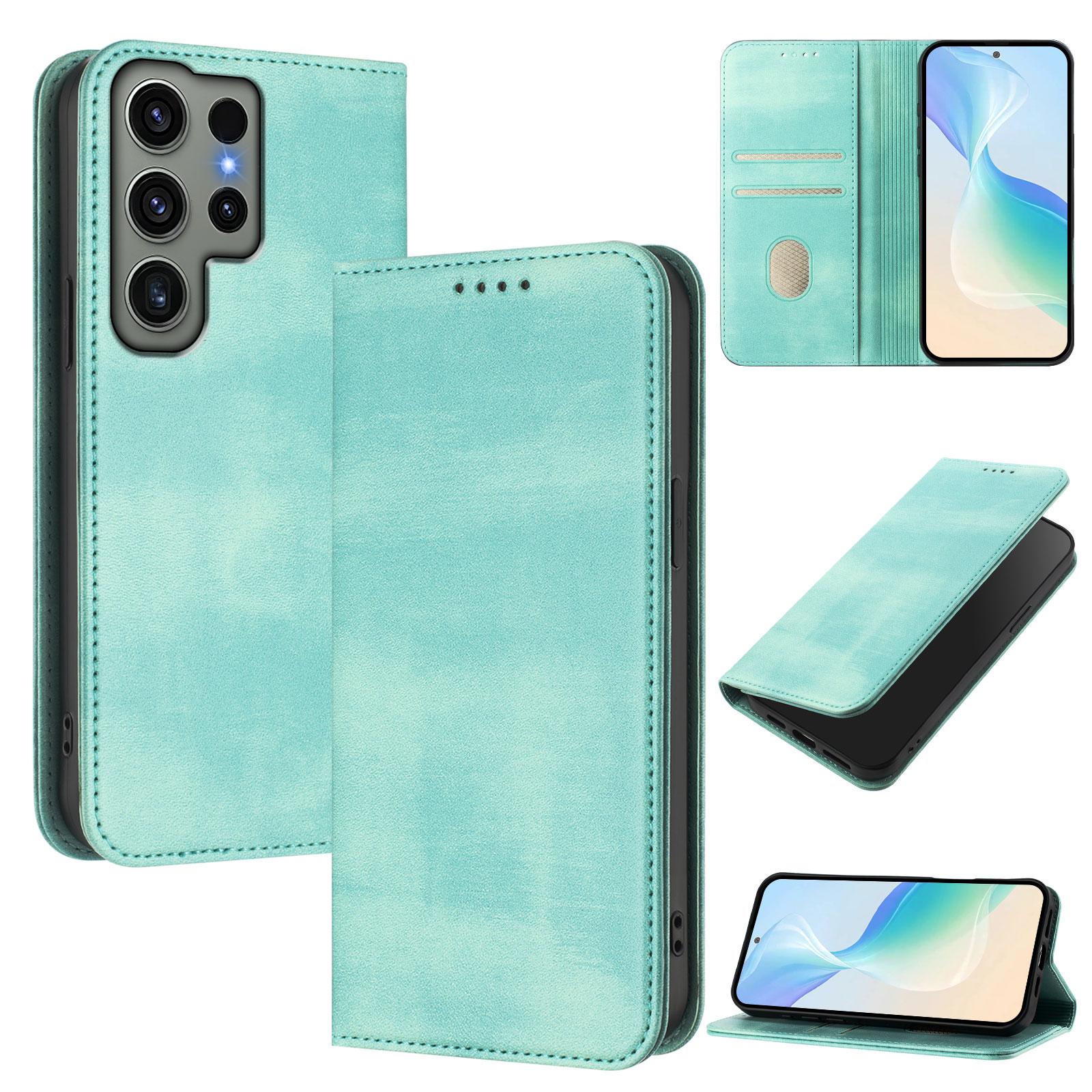 For Samsung Galaxy S23 Ultra Wallet Cases Retro Texture RFID Blocking Leather Phone Cover Dark Green
For Samsung Galaxy S23 Ultra Wallet Cases Retro Texture RFID Blocking Leather Phone Cover Dark Green