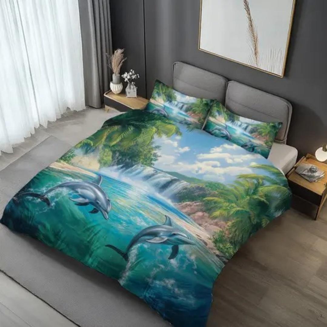 3 Piece Set Sea View Print Soft Duvet Cover Quen King-Sized Dimensionsd Dimensions Soft Skin-friendly Breathable Beding Set Rom Decoration Comfortable 120*200cm Single
3 Piece Set Sea View Print Soft Duvet Cover Quen King-Sized Dimensionsd Dimensions Soft Skin-friendly Breathable Beding Set Rom Decoration Comfortable 120*200cm Single