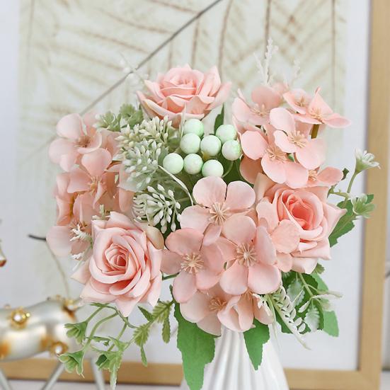 Yousheng Artificial Berry Rose with Green Leaves Realistic Fake Silk Flower Wedding Party Home Office Table Centerpiece Faux Floral Branch Decoration
Yousheng Artificial Berry Rose with Green Leaves Realistic Fake Silk Flower Wedding Party Home Office Table Centerpiece Faux Floral Branch Decoration