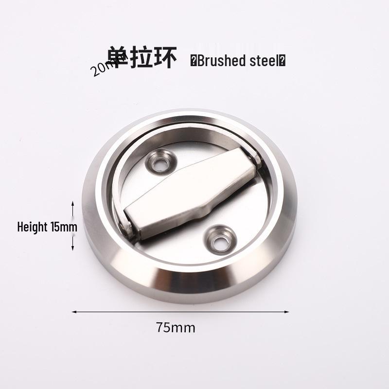Stainless Steel Concealed Sliding Door Lock with Round Pull Handle for Bathroom and Corridor Safety
Stainless Steel Concealed Sliding Door Lock with Round Pull Handle for Bathroom and Corridor Safety