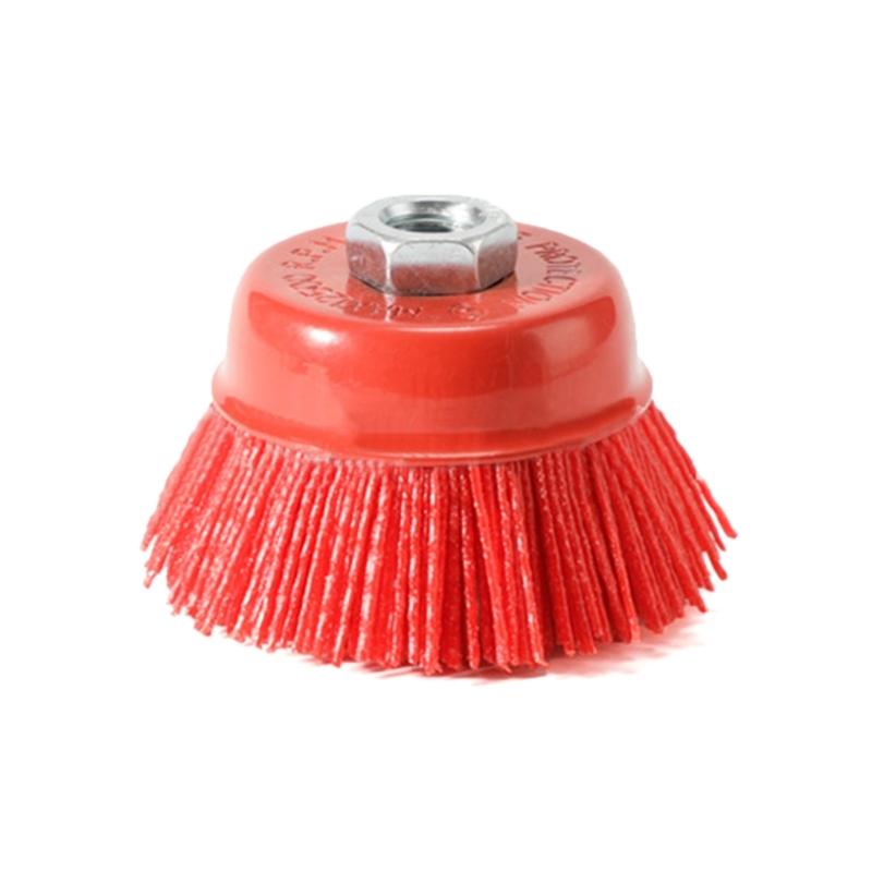 1PC 100mm M14 Cup Nylon Abrasive Brush Wheel P80 Pile Polymer Abrasive Grinder Tool 3 4 5
1PC 100mm M14 Cup Nylon Abrasive Brush Wheel P80 Pile Polymer Abrasive Grinder Tool 3 4 5