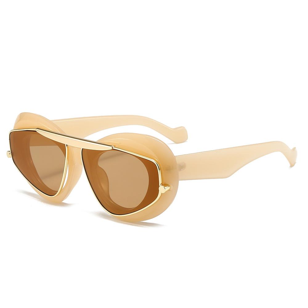 Fashion Large Frame Sunglasses Ins Street SY2k Cat-Eye Glasses Fashion Personality Anti-Ultraviolet Sunglasses Other
Fashion Large Frame Sunglasses Ins Street SY2k Cat-Eye Glasses Fashion Personality Anti-Ultraviolet Sunglasses Other