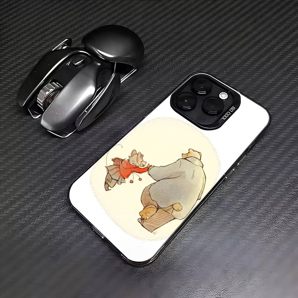 Ernest and Celestine Phone Case For iPhone17,16,15,14,13,12,11 Plus,Pro Max Colored Silver Plated Inside Cover iPhone16promax
Ernest and Celestine Phone Case For iPhone17,16,15,14,13,12,11 Plus,Pro Max Colored Silver Plated Inside Cover iPhone16promax