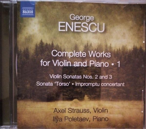 CD GEORGE ENESCU, AXEL STRAUSS, ILYA P - Complete Works For Violin And Piano 8572691 Naxos 2013 Japan ObiClassical Used
CD GEORGE ENESCU, AXEL STRAUSS, ILYA P - Complete Works For Violin And Piano 8572691 Naxos 2013 Japan ObiClassical Used
