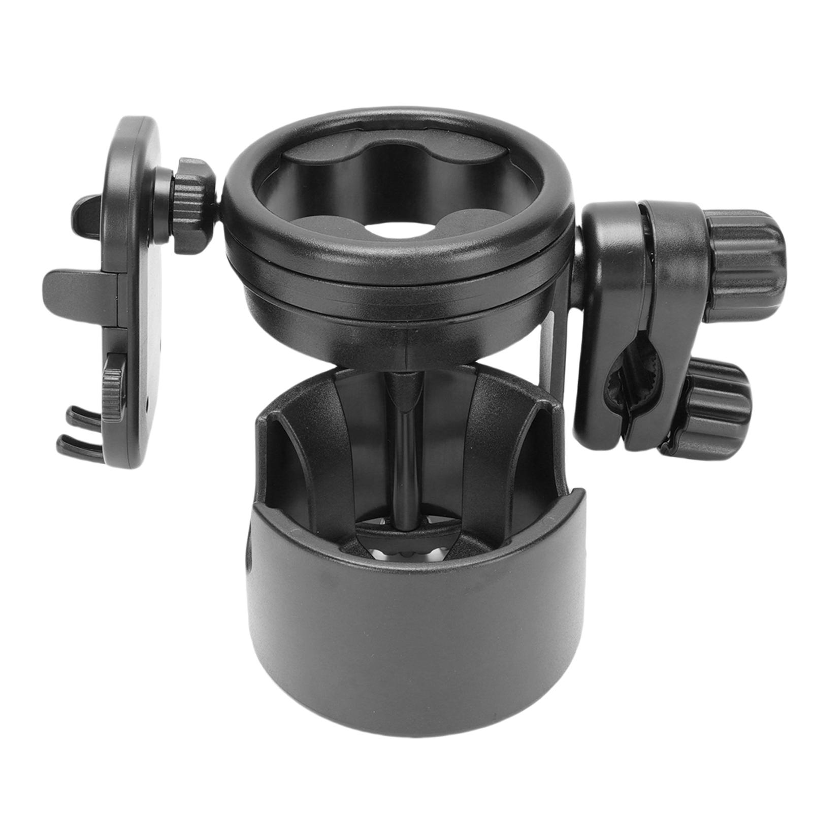 Universal Stroller Cup Holder 360 Degree Rotation Stroller Cup Holder with Phone Holder чёрный
Universal Stroller Cup Holder 360 Degree Rotation Stroller Cup Holder with Phone Holder чёрный