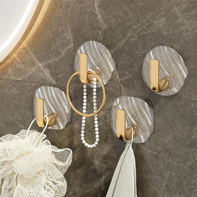 4PCS Acrylic Transparent Sticky Hook Wall Hanging Key Clothes Hanger Bathroom Organize Storage Rack For Home Kitchen Decoration
4PCS Acrylic Transparent Sticky Hook Wall Hanging Key Clothes Hanger Bathroom Organize Storage Rack For Home Kitchen Decoration