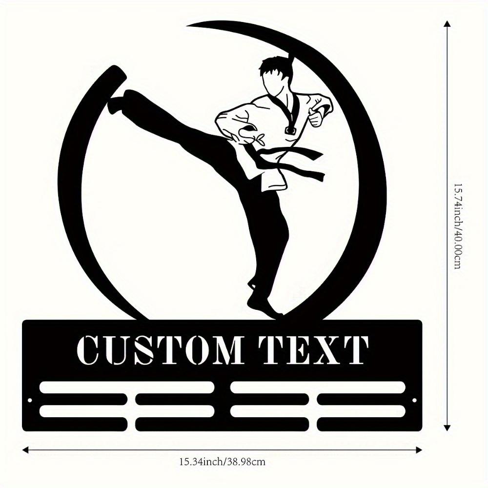 Personalized Metal Sign Bohemian Wall Art Taekwondo Trophy Display Custom Stand Home Decor Lounge Gift
Personalized Metal Sign Bohemian Wall Art Taekwondo Trophy Display Custom Stand Home Decor Lounge Gift