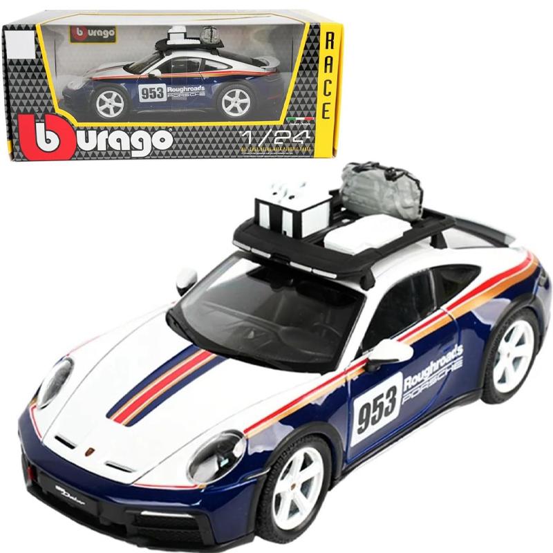 Bburago 2024 1/24 911 Racing Alloy Model Car for Porsche 911Dakar Static Die Cast Vehicles Collectible білий
Bburago 2024 1/24 911 Racing Alloy Model Car for Porsche 911Dakar Static Die Cast Vehicles Collectible білий